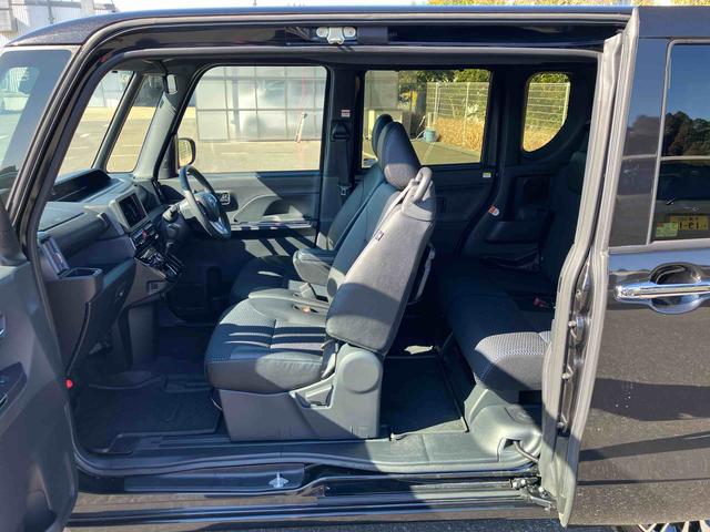 タントカスタムＲＳターボエンジン　１５インチアルミ　バックカメラ　両側電動スライドドア　シートヒーター　電動駐車ブレーキ　ＬＥＤライト＆フォグ　上下２段調節式デッキボード　コーナーセンサー　衝突被害軽減ブレーキ（千葉県）の中古車