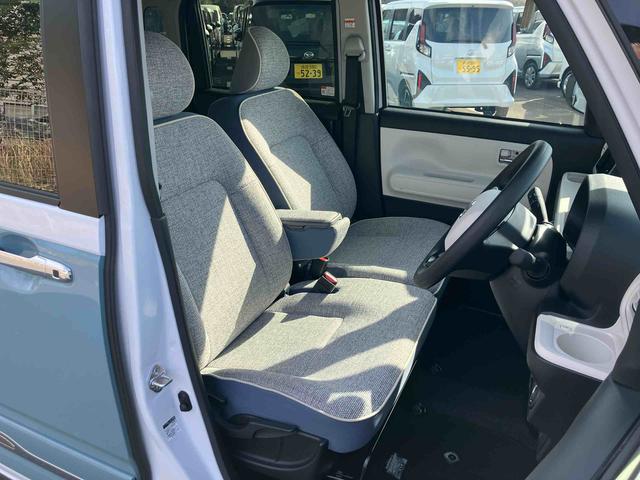 ムーヴキャンバスストライプスＧターボ両側電動スライドドア　ＬＥＤヘッドライト＆フォグランプ　シートヒーター　保温カップホルダー　電動駐車ブレーキ　バックカメラ　ステアリングスイッチ　自動追従クルコン　衝突被害軽減ブレーキ（千葉県）の中古車