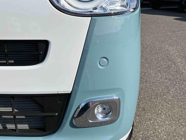 ムーヴキャンバスストライプスＧターボ両側電動スライドドア　ＬＥＤヘッドライト＆フォグランプ　シートヒーター　保温カップホルダー　電動駐車ブレーキ　バックカメラ　ステアリングスイッチ　自動追従クルコン　衝突被害軽減ブレーキ（千葉県）の中古車