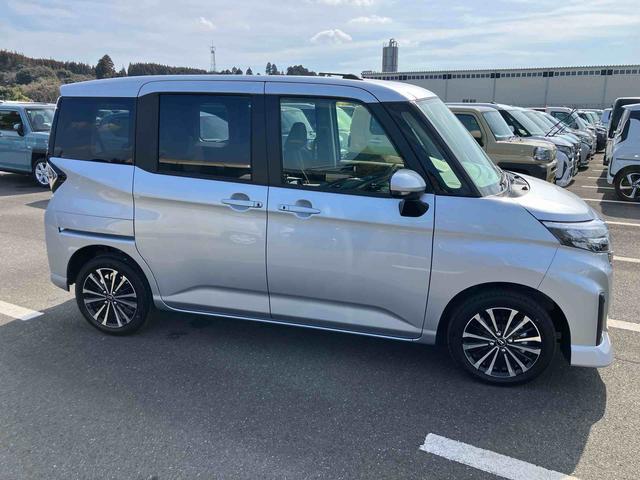 トールカスタムＧ　ターボ９型ＤＰオーディオ／ＢＴ／ＴＶ／Ｂカメラ／ステアリングスイッチ　ＬＥＤヘッド＆フォグランプ　自動追従クルコン　１５インチアルミ　両側パワスラ　電動駐車ブレーキ　コーナーセンサー　衝突被害軽減ブレーキ（千葉県）の中古車