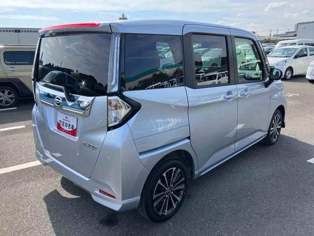 トールカスタムＧ　ターボ９型ＤＰオーディオ／ＢＴ／ＴＶ／Ｂカメラ／ステアリングスイッチ　ＬＥＤヘッド＆フォグランプ　自動追従クルコン　１５インチアルミ　両側パワスラ　電動駐車ブレーキ　コーナーセンサー　衝突被害軽減ブレーキ（千葉県）の中古車