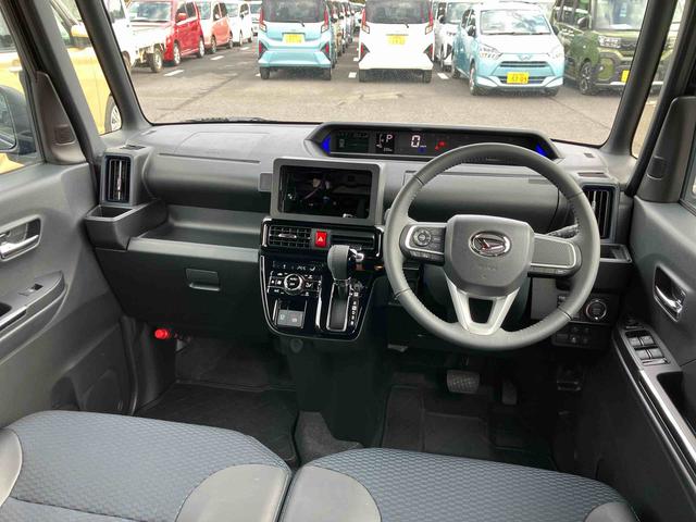 タントカスタムＲＳターボエンジン　１５インチアルミ　バックカメラ　両側電動スライドドア　シートヒーター　電動駐車ブレーキ　ＬＥＤライト＆フォグ　上下２段調節式デッキボード　コーナーセンサー　衝突被害軽減ブレーキ（千葉県）の中古車