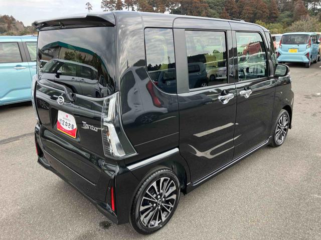 タントカスタムＲＳターボエンジン　１５インチアルミ　バックカメラ　両側電動スライドドア　シートヒーター　電動駐車ブレーキ　ＬＥＤライト＆フォグ　上下２段調節式デッキボード　コーナーセンサー　衝突被害軽減ブレーキ（千葉県）の中古車