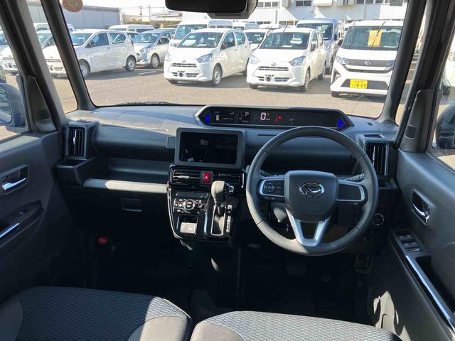 タントカスタムＲＳターボエンジン　１５インチアルミ　バックカメラ　両側電動スライドドア　シートヒーター　電動駐車ブレーキ　ＬＥＤライト＆フォグ　上下２段調節式デッキボード　コーナーセンサー　衝突被害軽減ブレーキ（千葉県）の中古車