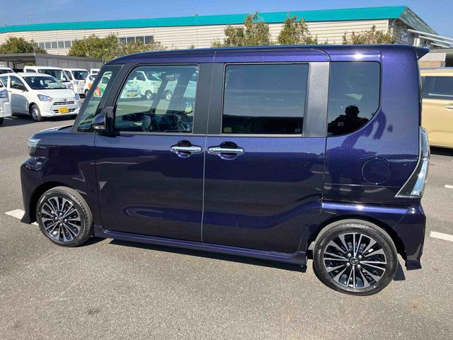 タントカスタムＲＳターボエンジン　１５インチアルミ　バックカメラ　両側電動スライドドア　シートヒーター　電動駐車ブレーキ　ＬＥＤライト＆フォグ　上下２段調節式デッキボード　コーナーセンサー　衝突被害軽減ブレーキ（千葉県）の中古車