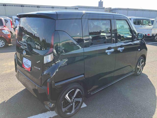 ムーヴＲＳターボエンジン　１５インチアルミ　バックカメラ　両側電動スライドドア　　電動駐車ブレーキ　ＬＥＤライト＆フォグ　コーナーセンサー　衝突被害軽減ブレーキ　ステアリングスイッチ　自動追従クルコン（千葉県）の中古車