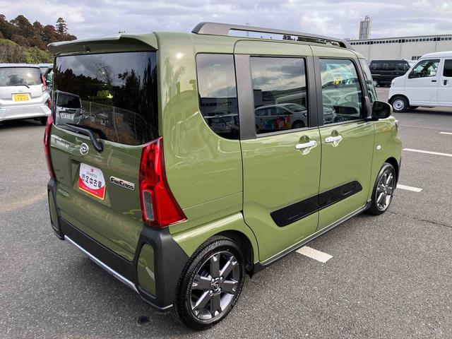 タントファンクロスターボルーフレール　１５インチアルミ　バックカメラ　両側電動スライドドア　シートヒーター　電動駐車ブレーキ　ＬＥＤライト＆フォグ　上下２段調節式デッキボード　コーナーセンサー　衝突被害軽減ブレーキ（千葉県）の中古車