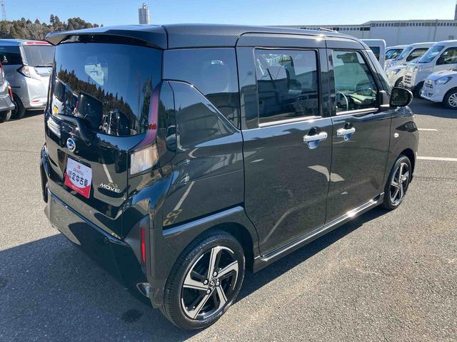 ムーヴＲＳターボエンジン　１５インチアルミ　バックカメラ　両側電動スライドドア　　電動駐車ブレーキ　ＬＥＤライト＆フォグ　コーナーセンサー　衝突被害軽減ブレーキ　ステアリングスイッチ　自動追従クルコン（千葉県）の中古車