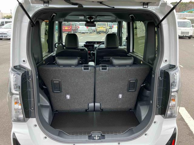 タントカスタムＸバックカメラ　両側電動スライドドア　１４インチアルミ　ＬＥＤヘッド＆フォグランプ　シートヒーター　電動駐車ブレーキ　オートライト　上下２段調節式デッキボード　コーナーセンサー　衝突被害軽減ブレーキ（千葉県）の中古車