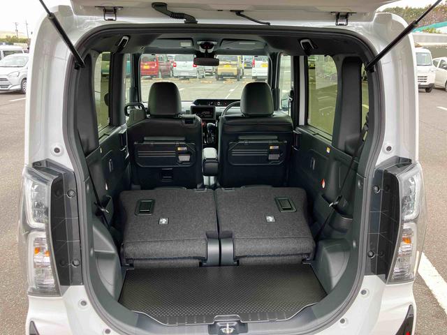 タントカスタムＸバックカメラ　両側電動スライドドア　１４インチアルミ　ＬＥＤヘッド＆フォグランプ　シートヒーター　電動駐車ブレーキ　オートライト　上下２段調節式デッキボード　コーナーセンサー　衝突被害軽減ブレーキ（千葉県）の中古車