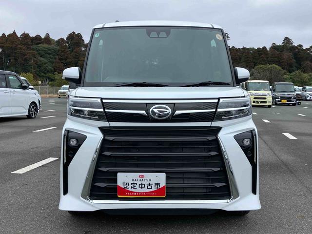 タントカスタムＸバックカメラ　両側電動スライドドア　１４インチアルミ　ＬＥＤヘッド＆フォグランプ　シートヒーター　電動駐車ブレーキ　オートライト　上下２段調節式デッキボード　コーナーセンサー　衝突被害軽減ブレーキ（千葉県）の中古車