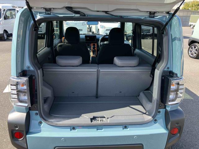 タフトＧターボガラスルーフ　ルーフレール　１５インチアルミホイール　ＬＥＤヘッドライト＆フォグランプ　バックカメラ　シートヒーター　電動パーキングブレーキ　アダプティブクルコン　衝突被害軽減ブレーキ（千葉県）の中古車