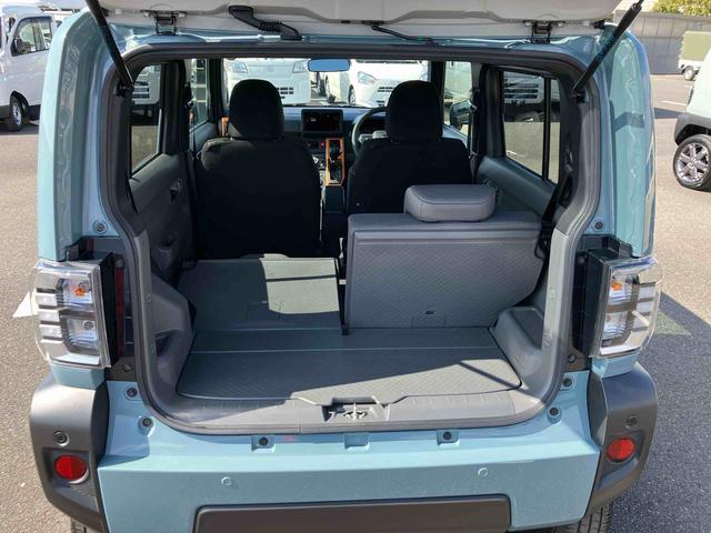 タフトＧターボガラスルーフ　ルーフレール　１５インチアルミホイール　ＬＥＤヘッドライト＆フォグランプ　バックカメラ　シートヒーター　電動パーキングブレーキ　アダプティブクルコン　衝突被害軽減ブレーキ（千葉県）の中古車