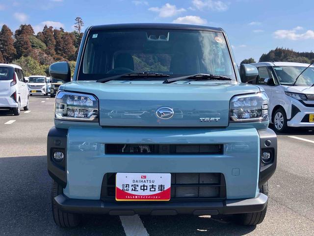 タフトＧターボガラスルーフ　ルーフレール　１５インチアルミホイール　ＬＥＤヘッドライト＆フォグランプ　バックカメラ　シートヒーター　電動パーキングブレーキ　アダプティブクルコン　衝突被害軽減ブレーキ（千葉県）の中古車