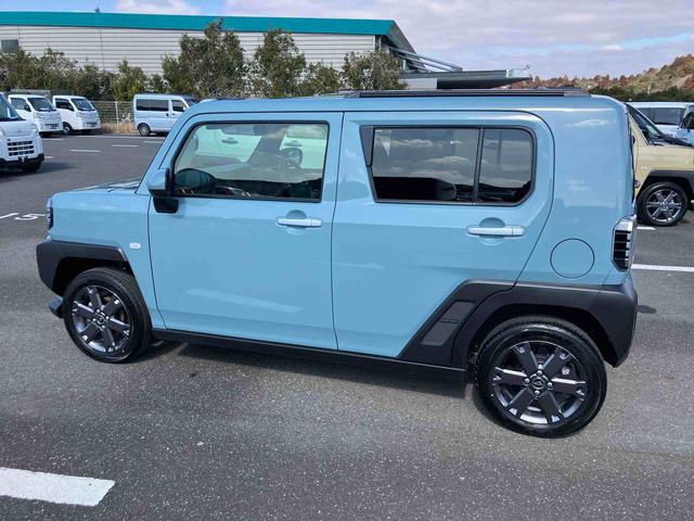 タフトＧターボガラスルーフ　ルーフレール　１５インチアルミホイール　ＬＥＤヘッドライト＆フォグランプ　バックカメラ　シートヒーター　電動パーキングブレーキ　アダプティブクルコン　衝突被害軽減ブレーキ（千葉県）の中古車