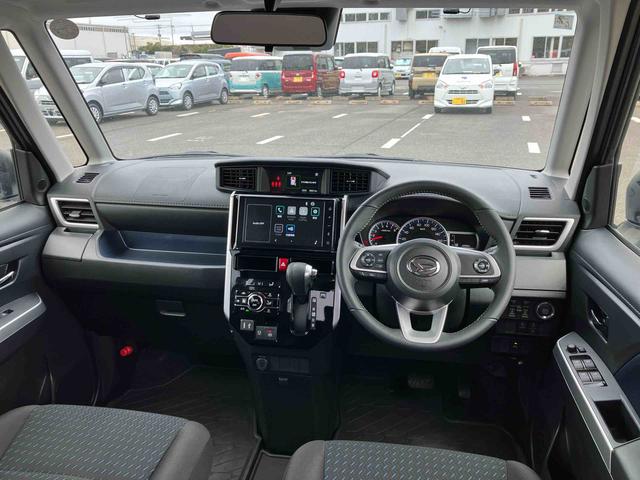 トールカスタムＧ　ターボ９型ＤＰオーディオ／ＢＴ／ＴＶ／Ｂカメラ／ステアリングスイッチ　ＬＥＤヘッド＆フォグランプ　自動追従クルコン　１５インチアルミ　両側パワスラ　電動駐車ブレーキ　コーナーセンサー　衝突被害軽減ブレーキ（千葉県）の中古車