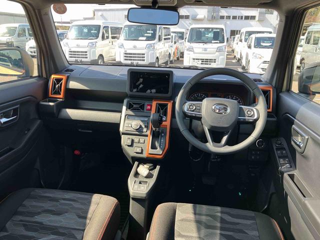 タフトＧターボガラスルーフ　ルーフレール　１５インチアルミホイール　ＬＥＤヘッドライト＆フォグランプ　バックカメラ　シートヒーター　電動パーキングブレーキ　アダプティブクルコン　衝突被害軽減ブレーキ（千葉県）の中古車