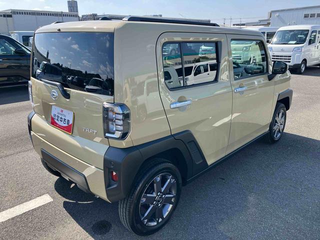 タフトＧターボガラスルーフ　ルーフレール　１５インチアルミホイール　ＬＥＤヘッドライト＆フォグランプ　バックカメラ　シートヒーター　電動パーキングブレーキ　アダプティブクルコン　衝突被害軽減ブレーキ（千葉県）の中古車