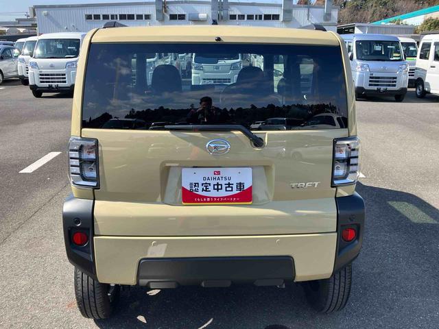 タフトＧターボガラスルーフ　ルーフレール　１５インチアルミホイール　ＬＥＤヘッドライト＆フォグランプ　バックカメラ　シートヒーター　電動パーキングブレーキ　アダプティブクルコン　衝突被害軽減ブレーキ（千葉県）の中古車