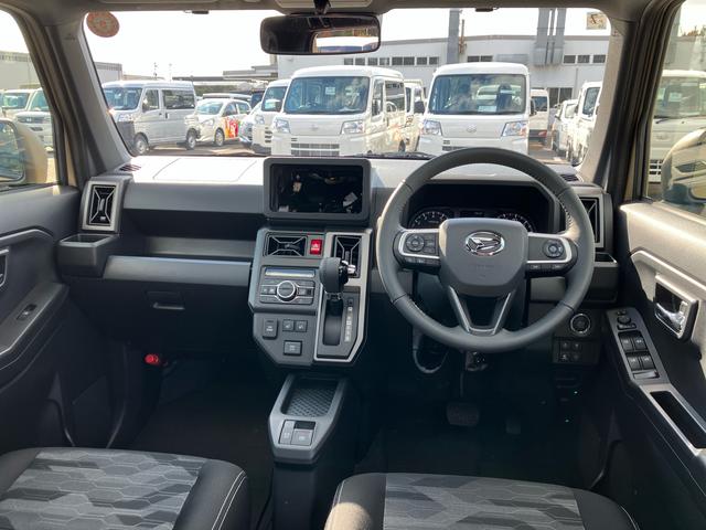 タフトＧターボ　ダーククロムベンチャー前後ダークガーニッシュ　ガラスルーフ　ルーフレール　１５インチアルミ　ＬＥＤヘッドライト＆フォグランプ　バックカメラ　シートヒーター　電動駐車ブレーキ　自動追従クルコン　衝突被害軽減ブレーキ（千葉県）の中古車