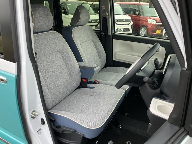 ムーヴキャンバスストライプスＧ両側電動スライドドア　ＬＥＤヘッドライト＆フォグランプ　シートヒーター　保温カップホルダー　電動駐車ブレーキ　バックカメラ　ステアリングスイッチ　コーナーセンサー　衝突被害軽減ブレーキ（千葉県）の中古車