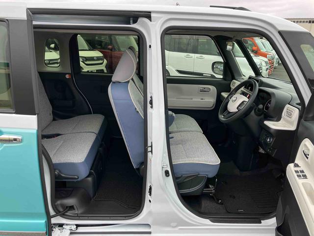 ムーヴキャンバスストライプスＧ両側電動スライドドア　ＬＥＤヘッドライト＆フォグランプ　シートヒーター　保温カップホルダー　電動駐車ブレーキ　バックカメラ　ステアリングスイッチ　コーナーセンサー　衝突被害軽減ブレーキ（千葉県）の中古車