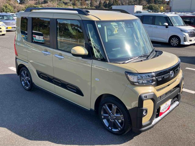 タントファンクロスターボルーフレール　１５インチアルミ　バックカメラ　両側電動スライドドア　シートヒーター　電動駐車ブレーキ　ＬＥＤライト＆フォグ　上下２段調節式デッキボード　コーナーセンサー　衝突被害軽減ブレーキ（千葉県）の中古車