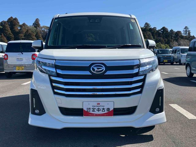 トールカスタムＧ　ターボ９型ＤＰオーディオ／ＢＴ／ＴＶ／Ｂカメラ／ステアリングスイッチ　ＬＥＤヘッド＆フォグランプ　自動追従クルコン　１５インチアルミ　両側パワスラ　電動駐車ブレーキ　コーナーセンサー　衝突被害軽減ブレーキ（千葉県）の中古車