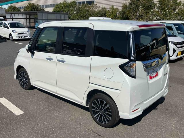 トールカスタムＧ　ターボ９型ＤＰオーディオ／ＢＴ／ＴＶ／Ｂカメラ／ステアリングスイッチ　ＬＥＤヘッド＆フォグランプ　自動追従クルコン　１５インチアルミ　両側パワスラ　電動駐車ブレーキ　コーナーセンサー　衝突被害軽減ブレーキ（千葉県）の中古車