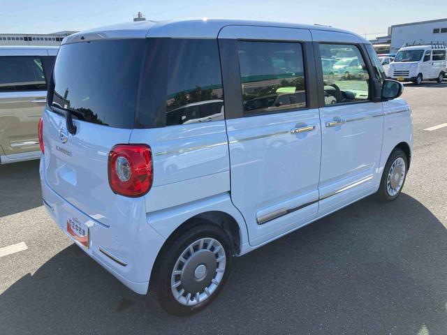 ムーヴキャンバスセオリーＧターボ両側電動スライドドア　ＬＥＤヘッドライト＆フォグランプ　シートヒーター　保温カップホルダー　電動駐車ブレーキ　バックカメラ　ステアリングスイッチ　自動追従クルコン　衝突被害軽減ブレーキ（千葉県）の中古車