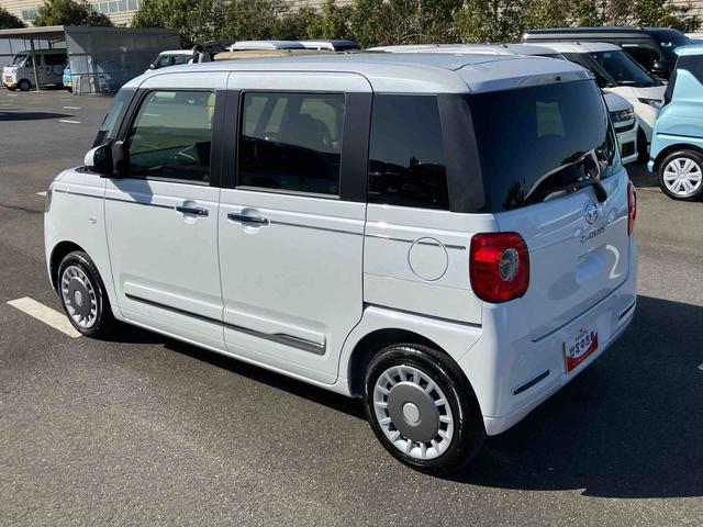 ムーヴキャンバスセオリーＧターボ両側電動スライドドア　ＬＥＤヘッドライト＆フォグランプ　シートヒーター　保温カップホルダー　電動駐車ブレーキ　バックカメラ　ステアリングスイッチ　自動追従クルコン　衝突被害軽減ブレーキ（千葉県）の中古車