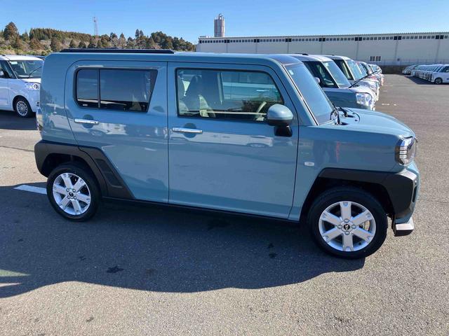 タフトＧ　クロムベンチャー前後専用ガーニッシュ　ガラスルーフ　ルーフレール　１５インチアルミ　ＬＥＤヘッドライト＆フォグランプ　バックカメラ　シートヒーター　電動駐車ブレーキ　コーナーセンサー　衝突被害軽減ブレーキ（千葉県）の中古車