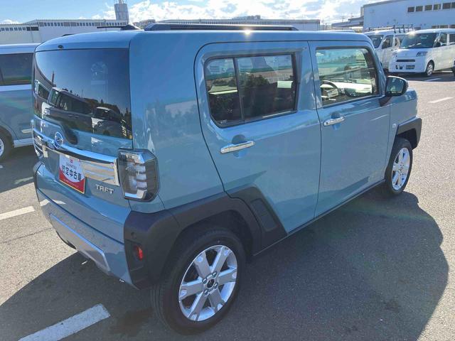 タフトＧ　クロムベンチャー前後専用ガーニッシュ　ガラスルーフ　ルーフレール　１５インチアルミ　ＬＥＤヘッドライト＆フォグランプ　バックカメラ　シートヒーター　電動駐車ブレーキ　コーナーセンサー　衝突被害軽減ブレーキ（千葉県）の中古車