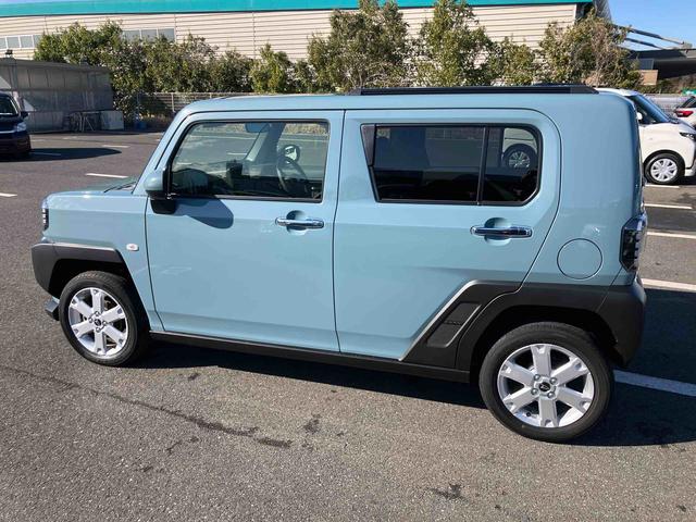 タフトＧ　クロムベンチャー前後専用ガーニッシュ　ガラスルーフ　ルーフレール　１５インチアルミ　ＬＥＤヘッドライト＆フォグランプ　バックカメラ　シートヒーター　電動駐車ブレーキ　コーナーセンサー　衝突被害軽減ブレーキ（千葉県）の中古車