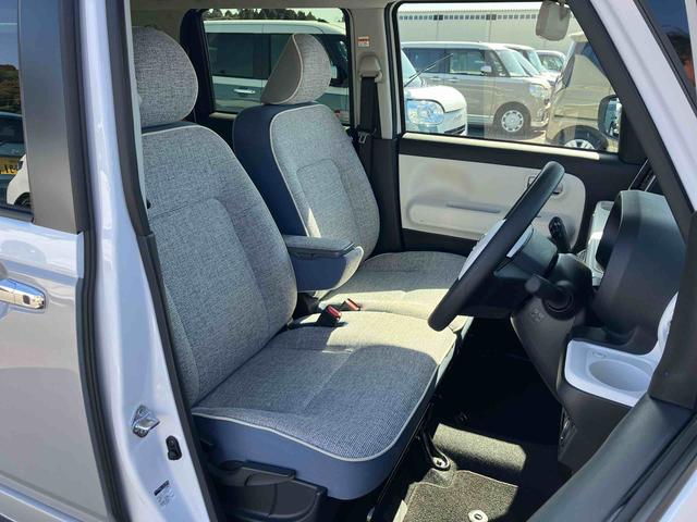 ムーヴキャンバスストライプスＧターボ両側電動スライドドア　ＬＥＤヘッドライト＆フォグランプ　シートヒーター　保温カップホルダー　電動駐車ブレーキ　バックカメラ　ステアリングスイッチ　自動追従クルコン　衝突被害軽減ブレーキ（千葉県）の中古車