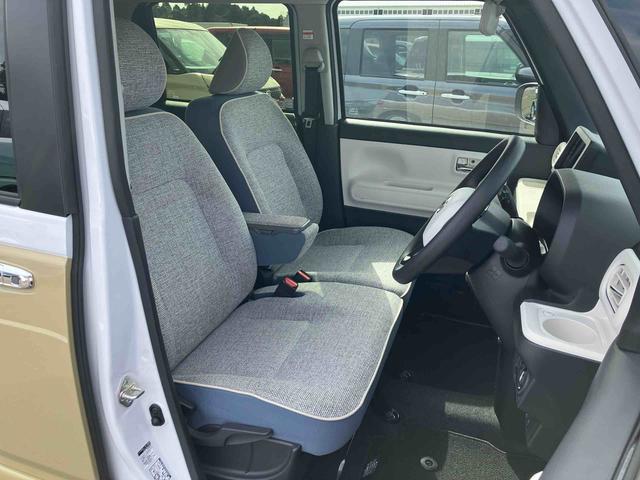 ムーヴキャンバスストライプスＧターボ両側電動スライドドア　ＬＥＤヘッドライト＆フォグランプ　シートヒーター　保温カップホルダー　電動駐車ブレーキ　バックカメラ　ステアリングスイッチ　自動追従クルコン　衝突被害軽減ブレーキ（千葉県）の中古車