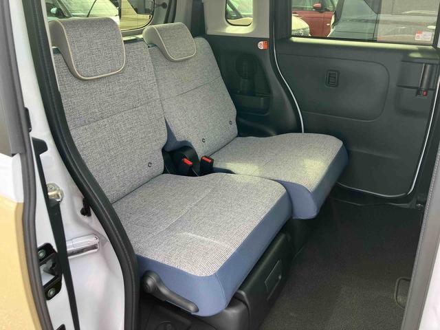 ムーヴキャンバスストライプスＧターボ両側電動スライドドア　ＬＥＤヘッドライト＆フォグランプ　シートヒーター　保温カップホルダー　電動駐車ブレーキ　バックカメラ　ステアリングスイッチ　自動追従クルコン　衝突被害軽減ブレーキ（千葉県）の中古車