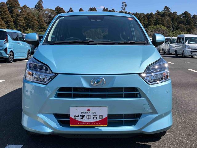 ミライースＸ　ＳＡIIIＬＥＤヘッドライト　電動格納ドアミラー　プライバシーガラス　リヤシートヘッドレスト　オートライト　キーレスエントリー　セキュリティアラーム　横滑り防止装置　コーナーセンサー　衝突被害軽減ブレーキ（千葉県）の中古車