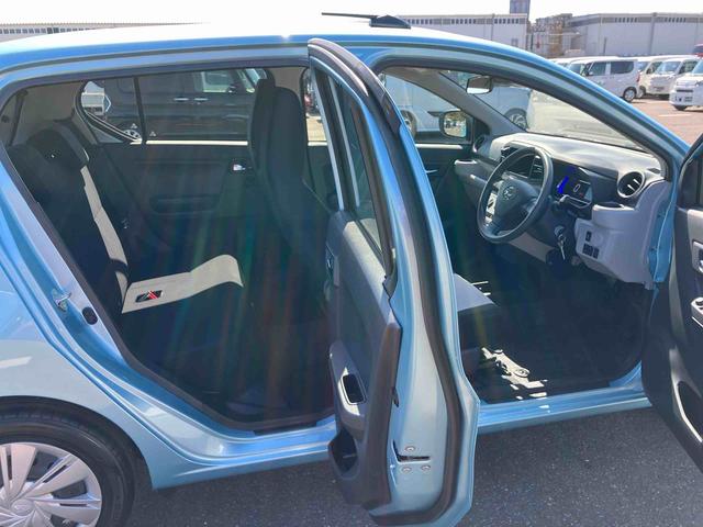 ミライースＸ　ＳＡIIIＬＥＤヘッドライト　電動格納ドアミラー　プライバシーガラス　リヤシートヘッドレスト　オートライト　キーレスエントリー　セキュリティアラーム　横滑り防止装置　コーナーセンサー　衝突被害軽減ブレーキ（千葉県）の中古車