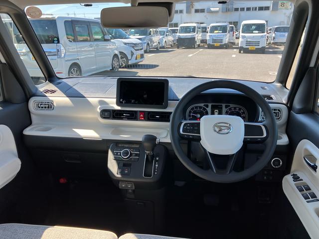 ムーヴキャンバスストライプスＧ両側電動スライドドア　ＬＥＤヘッドライト＆フォグランプ　シートヒーター　保温カップホルダー　電動駐車ブレーキ　バックカメラ　ステアリングスイッチ　コーナーセンサー　衝突被害軽減ブレーキ（千葉県）の中古車