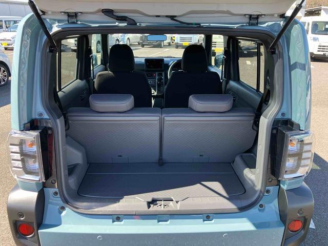 タフトＧターボ　ダーククロムベンチャー前後ダークガーニッシュ　ガラスルーフ　ルーフレール　１５インチアルミ　ＬＥＤヘッドライト＆フォグランプ　バックカメラ　シートヒーター　電動駐車ブレーキ　自動追従クルコン　衝突被害軽減ブレーキ（千葉県）の中古車