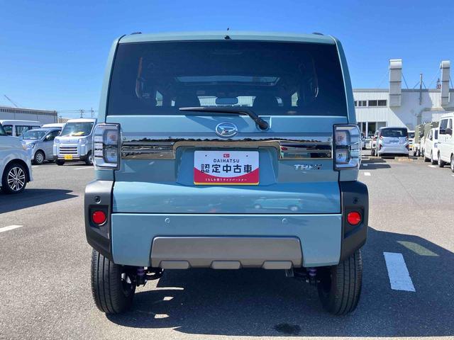 タフトＧターボ　ダーククロムベンチャー前後ダークガーニッシュ　ガラスルーフ　ルーフレール　１５インチアルミ　ＬＥＤヘッドライト＆フォグランプ　バックカメラ　シートヒーター　電動駐車ブレーキ　自動追従クルコン　衝突被害軽減ブレーキ（千葉県）の中古車