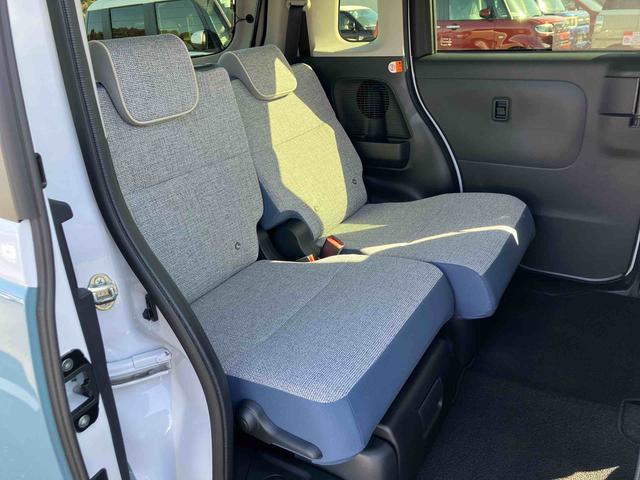 ムーヴキャンバスストライプスＧターボ両側電動スライドドア　ＬＥＤヘッドライト＆フォグランプ　シートヒーター　保温カップホルダー　電動駐車ブレーキ　バックカメラ　ステアリングスイッチ　自動追従クルコン　衝突被害軽減ブレーキ（千葉県）の中古車