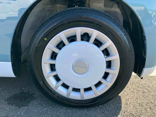 ムーヴキャンバスストライプスＧターボ両側電動スライドドア　ＬＥＤヘッドライト＆フォグランプ　シートヒーター　保温カップホルダー　電動駐車ブレーキ　バックカメラ　ステアリングスイッチ　自動追従クルコン　衝突被害軽減ブレーキ（千葉県）の中古車