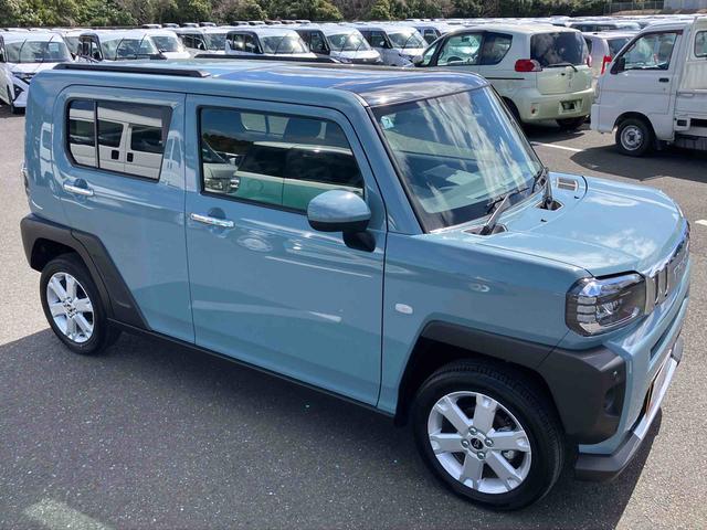 タフトG クロムベンチャー前後専用ガーニッシュ ガラスルーフ ルーフレール 15インチアルミ LEDヘッドライト&フォグランプ バックカメラ シートヒーター 電動駐車ブレーキ コーナーセンサー 衝突被害軽減ブレーキ(千葉県)の中古車