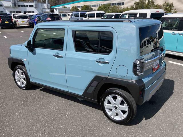 タフトG クロムベンチャー前後専用ガーニッシュ ガラスルーフ ルーフレール 15インチアルミ LEDヘッドライト&フォグランプ バックカメラ シートヒーター 電動駐車ブレーキ コーナーセンサー 衝突被害軽減ブレーキ(千葉県)の中古車