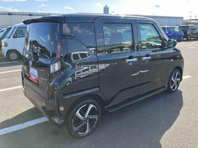 ムーヴＲＳターボエンジン　１５インチアルミ　バックカメラ　両側電動スライドドア　　電動駐車ブレーキ　ＬＥＤライト＆フォグ　コーナーセンサー　衝突被害軽減ブレーキ　ステアリングスイッチ　自動追従クルコン（千葉県）の中古車