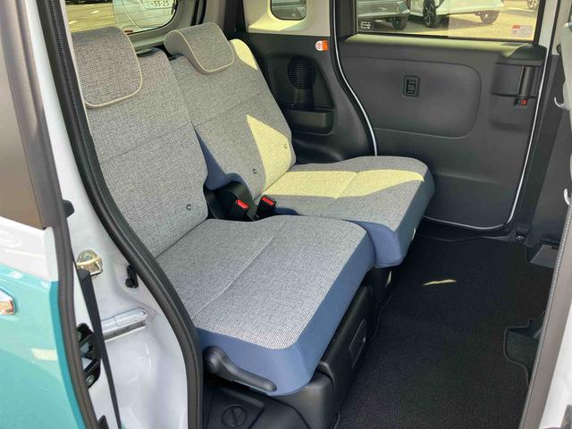 ムーヴキャンバスストライプスGターボ両側電動スライドドア LEDヘッドライト&フォグランプ シートヒーター 保温カップホルダー 電動駐車ブレーキ バックカメラ ステアリングスイッチ 自動追従クルコン 衝突被害軽減ブレーキ(千葉県)の中古車