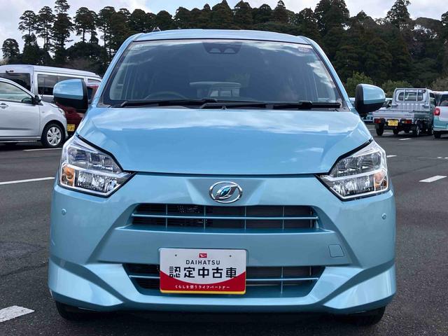 ミライースＸ　ＳＡIIIＬＥＤヘッドライト　電動格納ドアミラー　プライバシーガラス　リヤシートヘッドレスト　オートライト　キーレスエントリー　セキュリティアラーム　横滑り防止装置　コーナーセンサー　衝突被害軽減ブレーキ（千葉県）の中古車