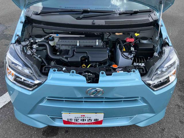 ミライースＸ　ＳＡIIIＬＥＤヘッドライト　電動格納ドアミラー　プライバシーガラス　リヤシートヘッドレスト　オートライト　キーレスエントリー　セキュリティアラーム　横滑り防止装置　コーナーセンサー　衝突被害軽減ブレーキ（千葉県）の中古車